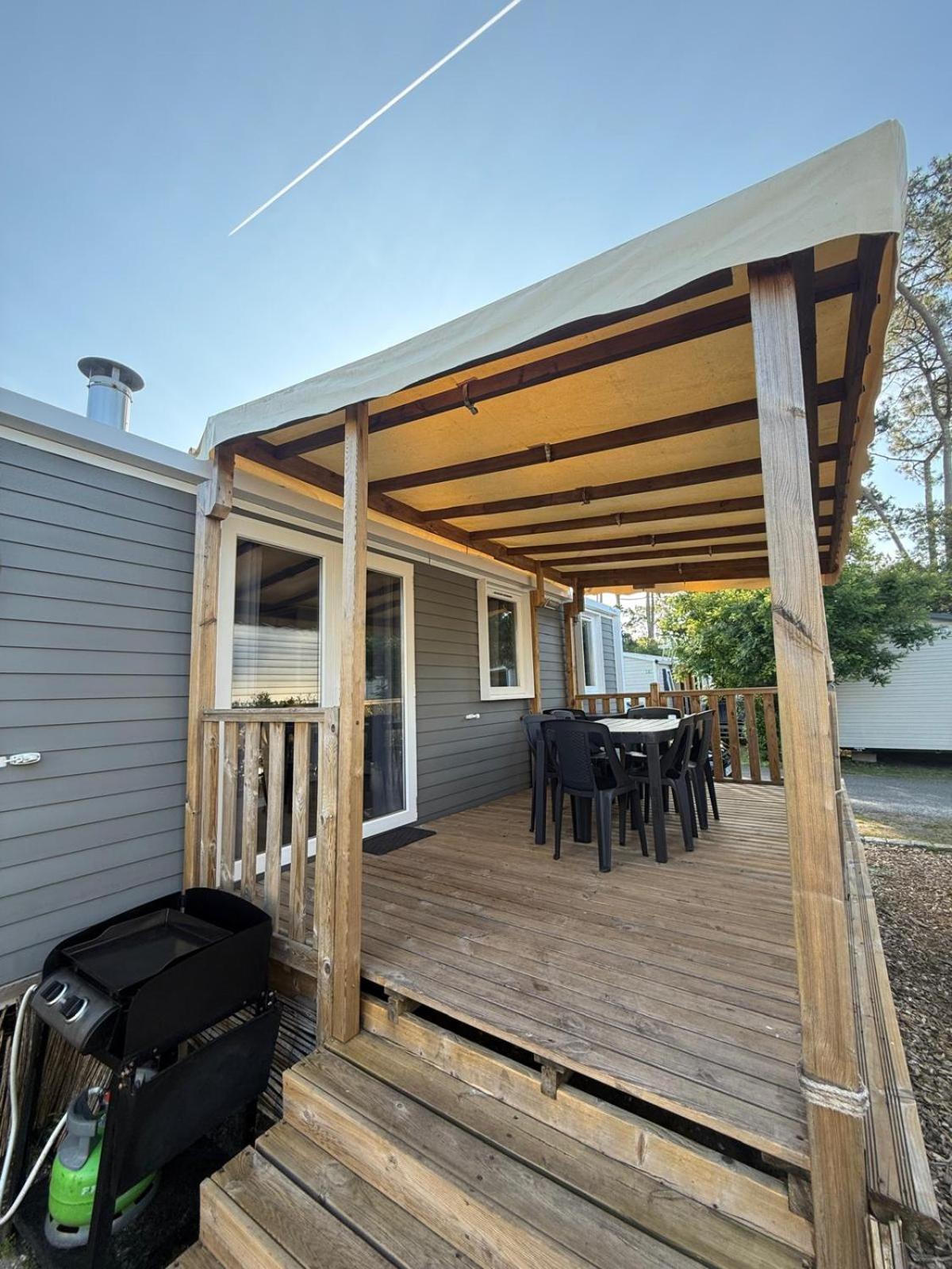 Mobilhome 6-8 Personnes Camping Les Viviers 4 Etoiles Cap Ferret Lège-Cap-Ferret Exteriér fotografie